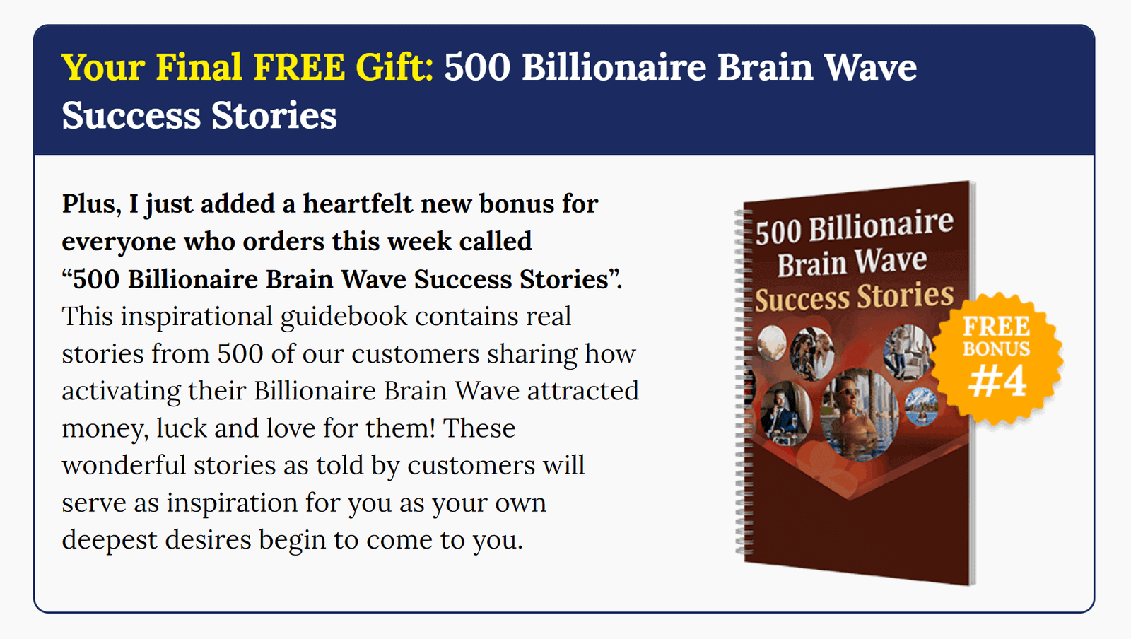 Billionaire Brain Wave Bonus-4